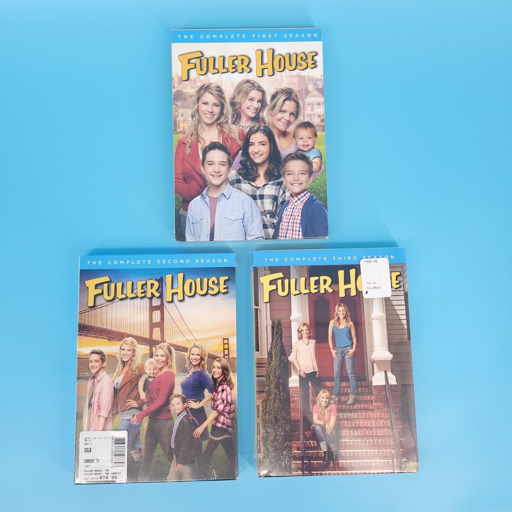 Fuller House: The Complete First, Second, & Third Seasons (DVD) 1 2 3 New Sealed