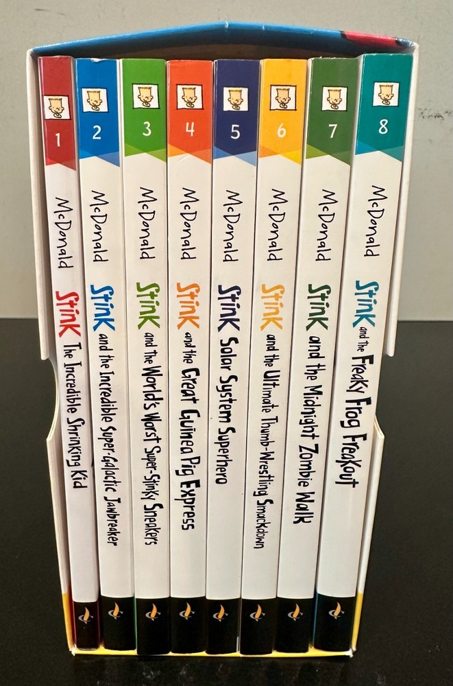 Stink: The Seriously Stinky Collection Books 1-8 Box Set by Megan McDonald