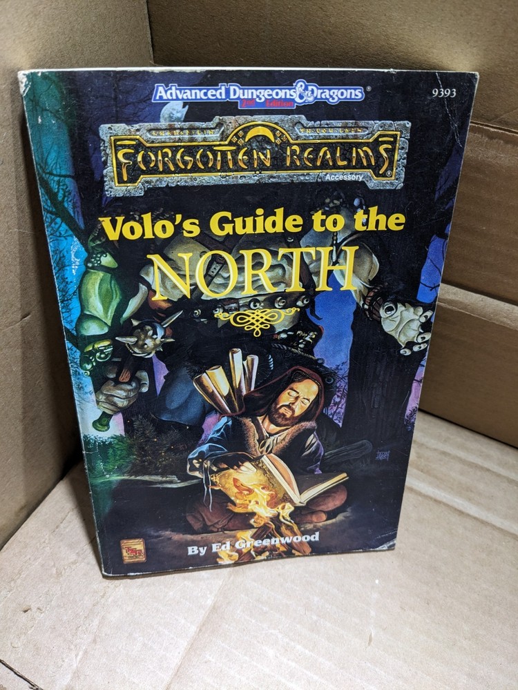 Advanced Dungeons & Dragons 2nd Edition Volo's Guide To The North - See Conds