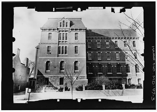 St. Mary's Seminary,600 North Paca Street,Baltimore,Maryland,MD,HABS,3