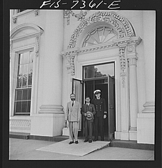 Washington DC 1930s Dutch Delegates International Youth Assembly White House