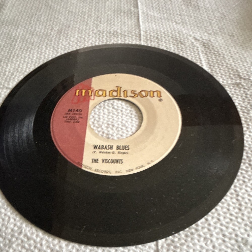 Madison The Viscounts Wabash Blues / So Slow 7