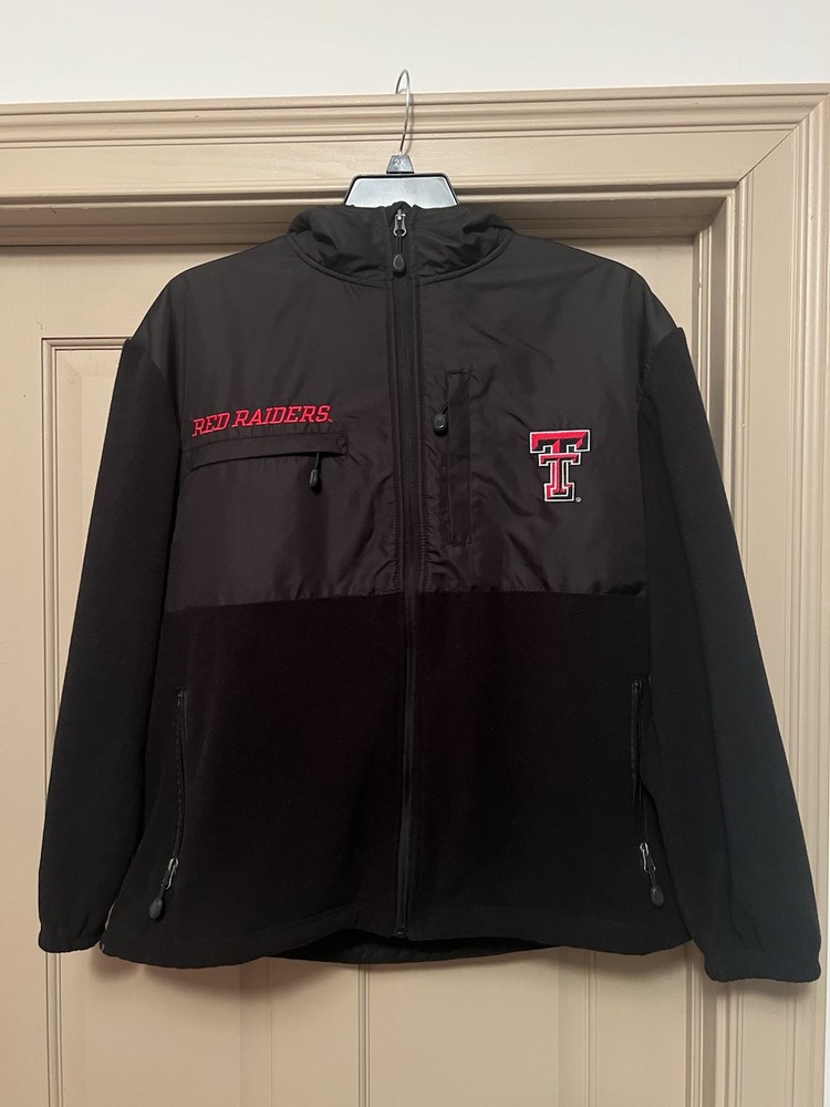 Texas Tech Red Raiders Mens NCAA Fleece-Lined Full-Zip Hooded Jacket Large