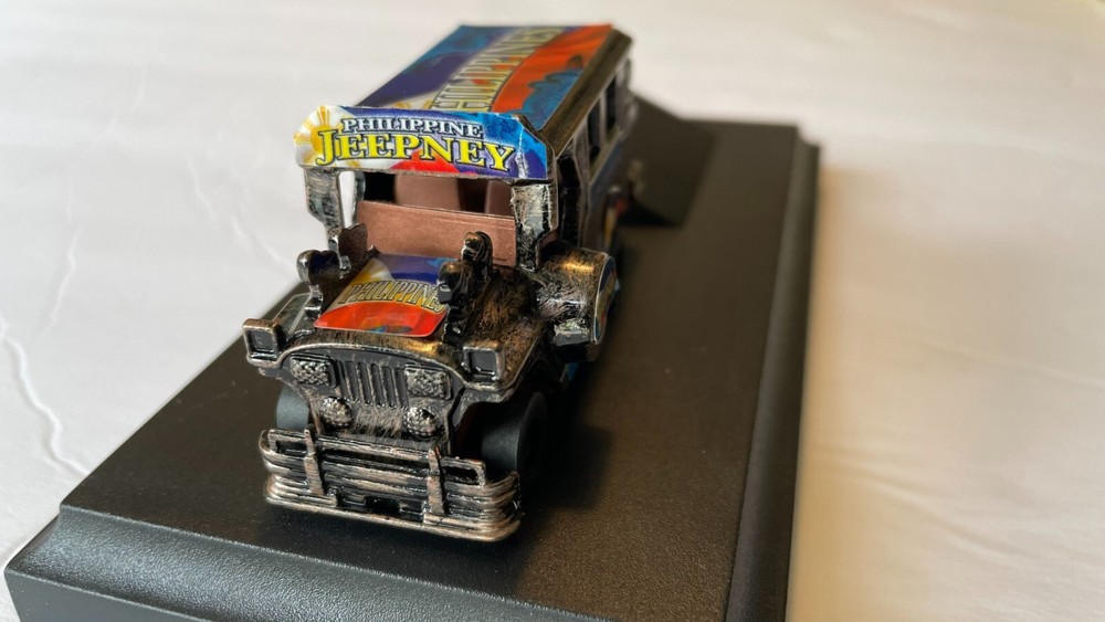 Philippine Jeepney Pen Holder Bronze Edition - Rare collectible