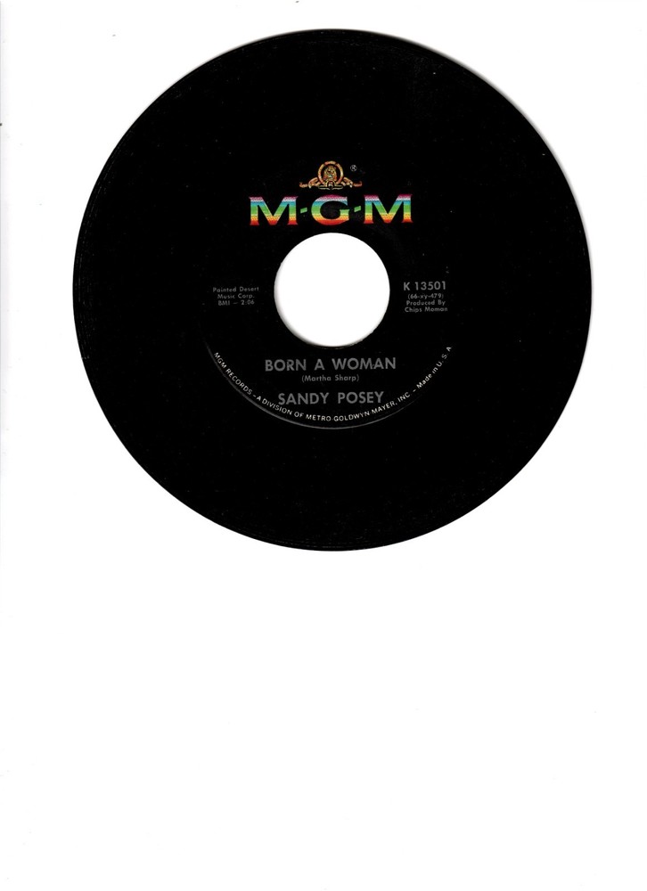 1966     Born  A  Woman -  Sandy  Posey