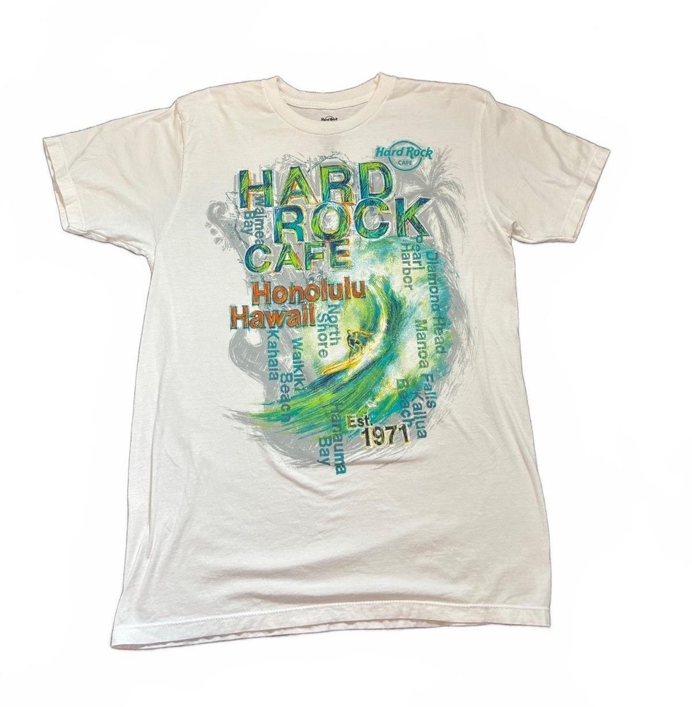 Hard Rock Cafe Honolulu Hawaii Limited Edition T Shirt Rare Find Size Medium