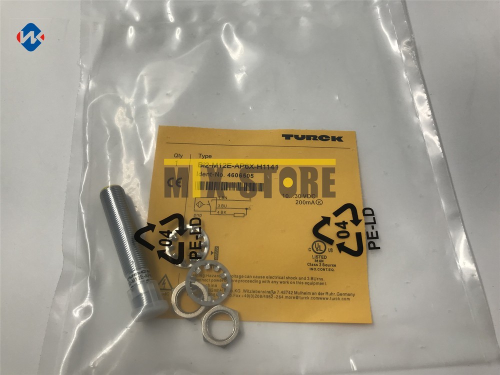1PC New Turck BI2-M12E-AP6X-H1141 BI2M12EAP6XH1141 Sensor&Proximity Switch