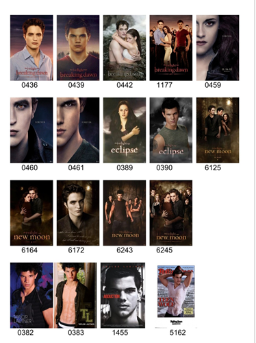 Poster 22 x 34 Movie - Twilight & Taylor Lautner. You Pick!