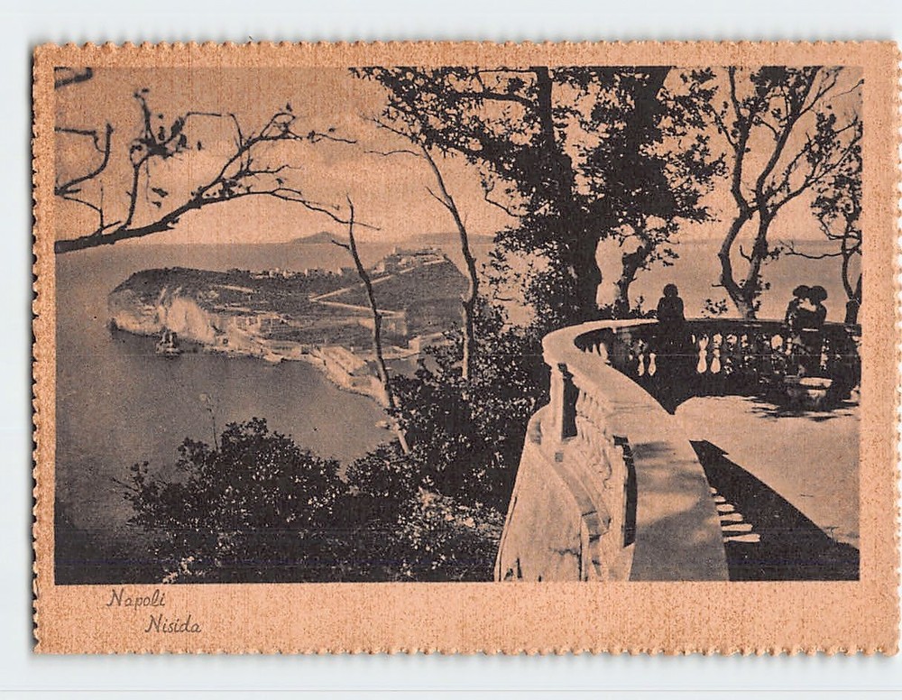 Postcard Nisida Naples Italy