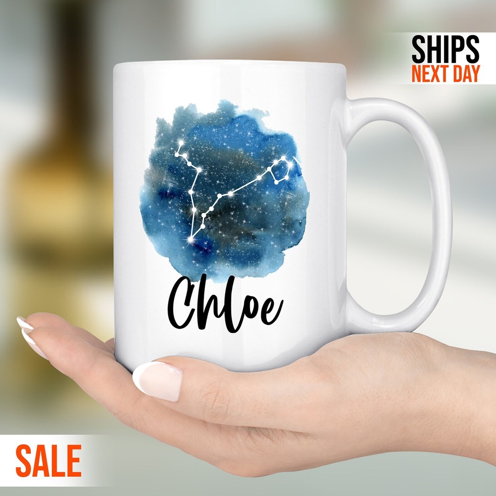 Pisces Custom Mug Pisces Coffee Mug Pisces Constellation Coffee Cup Pisces Mug