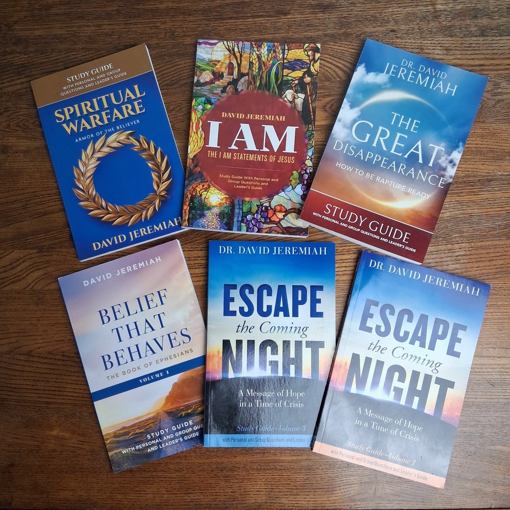 David Jeremiah Study Guide Lot Escape Coming Night Spiritual Warfare I AM Ephesi