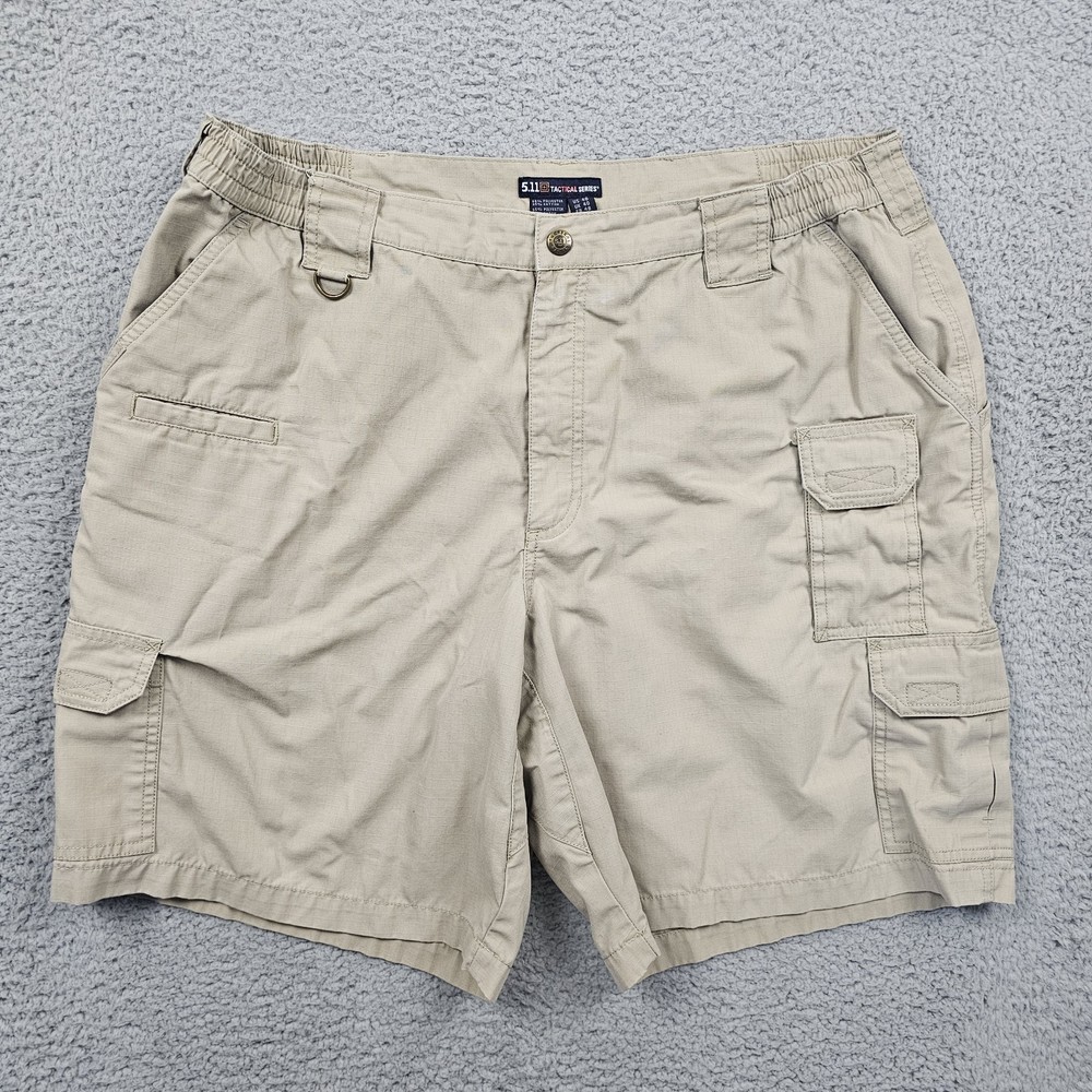 5.11 Tactical Shorts Mens 40 Beige Cargo Tactile 9.5
