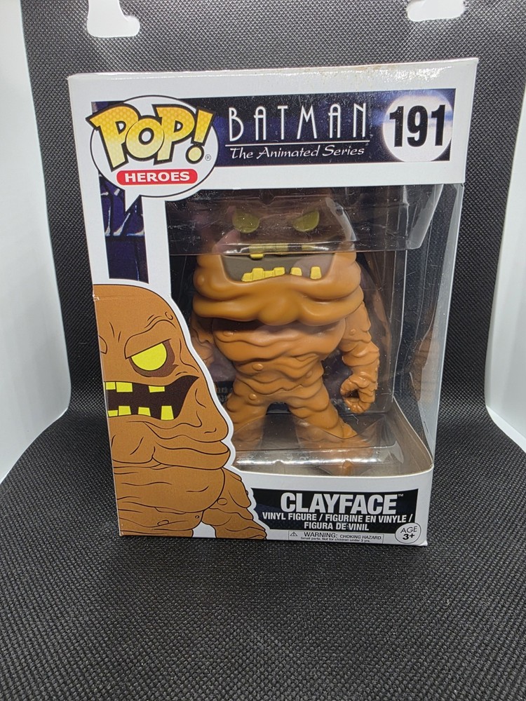 Vaulted Funko Pop! HEROES Batman The Animated Series Clayface #191 DC COMICS