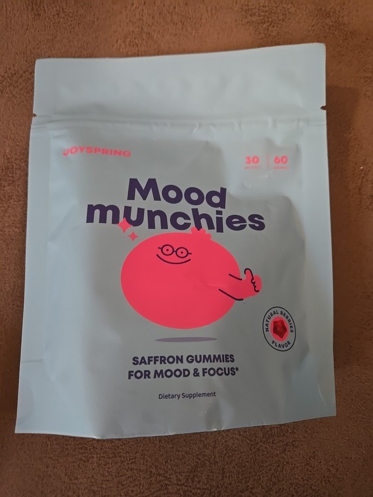 Joyspring Mood Munchies Saffron Gummies For Mood & Focus