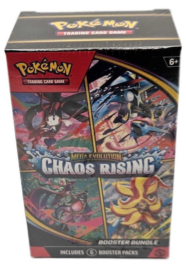 Pokemon TCG Chaos Rising Factory Sealed Booster Bundle Box 6 Packs Per Box