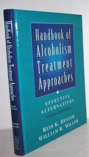 Handbook of Alcoholism Treatment - Hardcover, by Hester Reid K.; - Very Good c