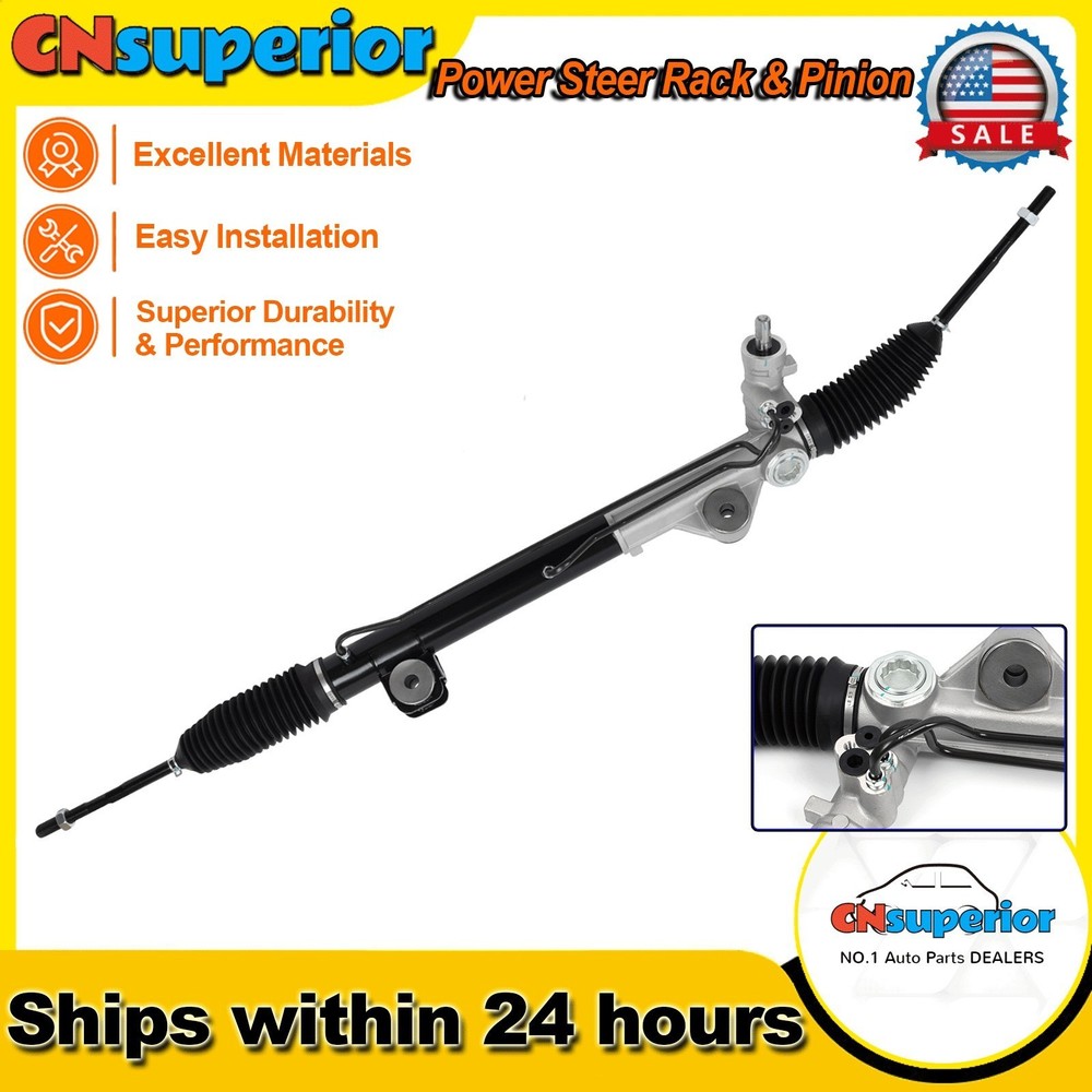Power Steering Rack & Pinion Gear for 2004-2008 Ford F-150 2WD Pickup OE:22-277