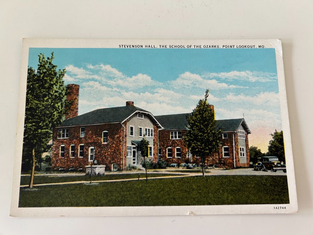 Stevenson Hall The School of the Ozarks Point Lookout Missouri MO Postcard