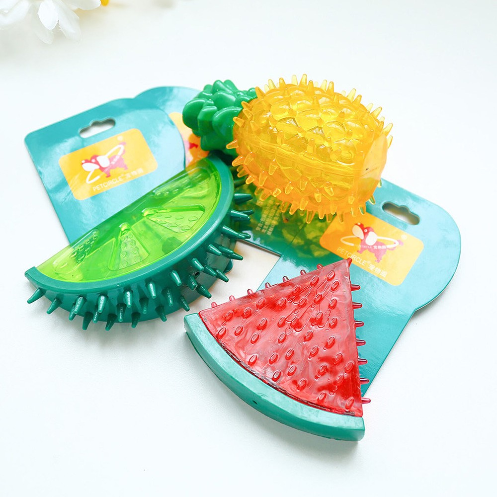 Dog Chewing Toy Interactive Ice Freezable Pet Teething Toy for Puppies Treat