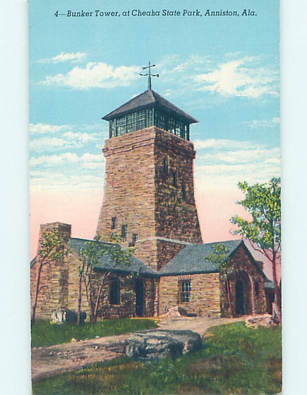 Linen BUNKER TOWER AT PARK Anniston Alabama AL H3244
