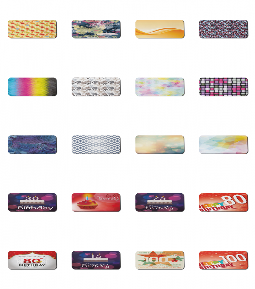 Ambesonne Abstract Polygon Gaming Mousepad 31x12 Non-Slip Large Rectangle Pad