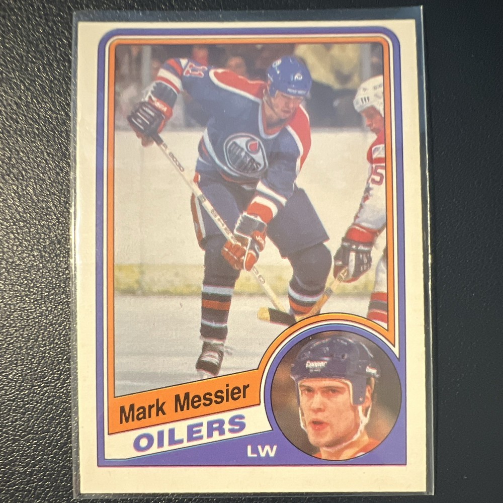O-Pee-Chee 1984-85 O-Pee-Chee - Mark Messier #254 Edmonton Oilers