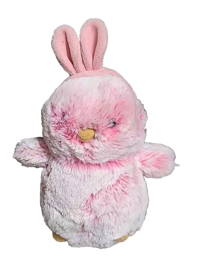 Aurora Pink Easter Bunny Ears Chick Plush Stuffed Animal Bird Girls Toy 2017 5