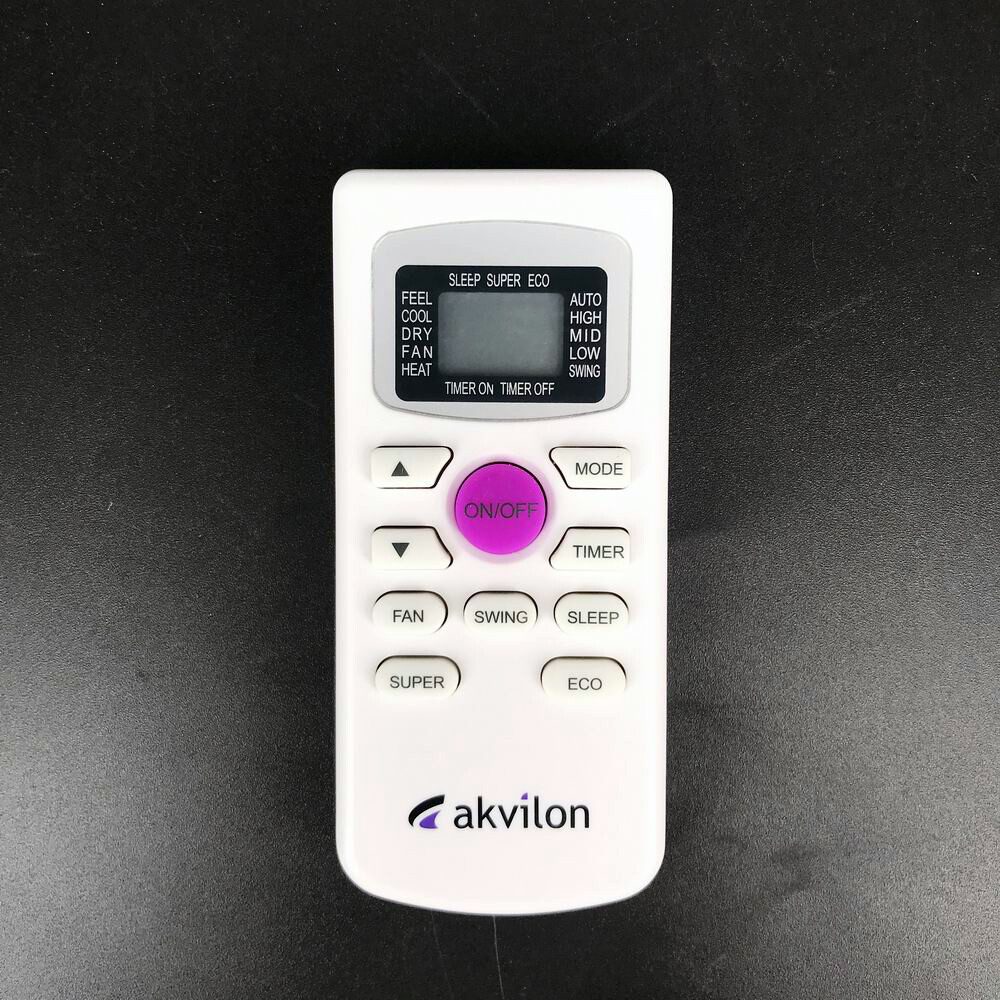 New AKVILON AC Air Conditioner Remote Control Original Replacement