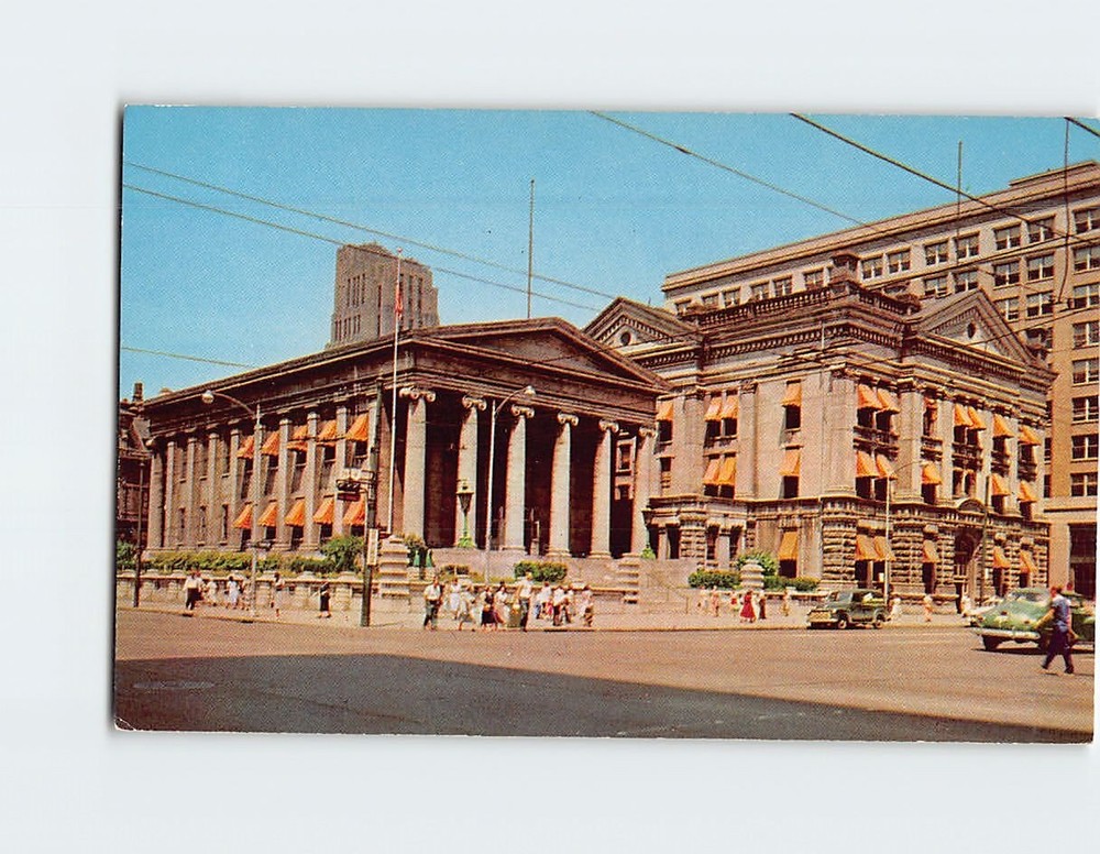 Postcard The Old Courthouse Dayton Ohio