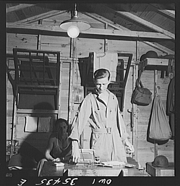 Greenville South Carolina 1940s Air Service Command Enlisted Man 25th