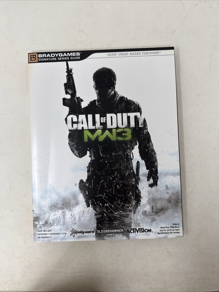 Bradygames Call of Duty MW3 Signature Series Official Strategy Guide 2011 Books