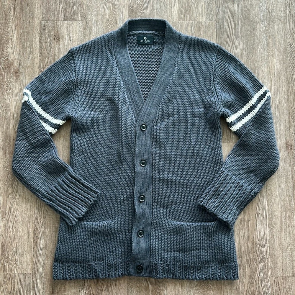Let Loose by RNL Boyfriend Button Front Cardigan