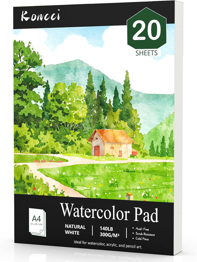 Watercolor Paper Pad (8.3
