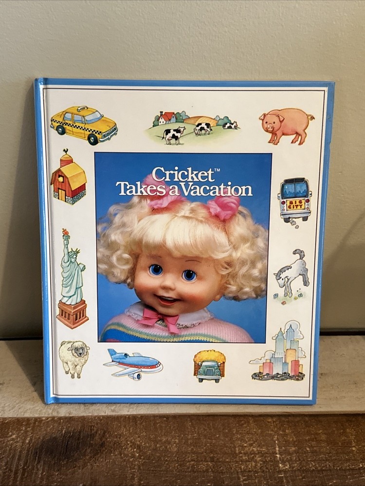 Vintage 1986 Cricket Takes A Vacation Activity Book By Playmates Children’s