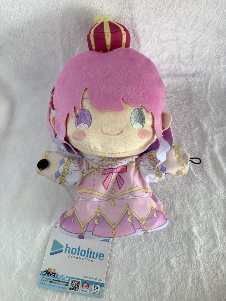 Hololive Himemori Luna VTuber Hand Puppet Plush Doll 10