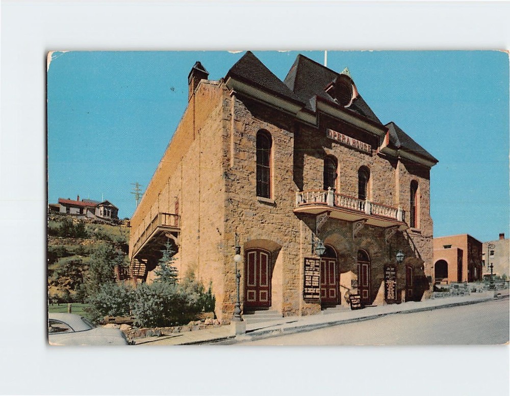 Postcard Opera House Central City Denver Mountain Parks Region Colorado USA
