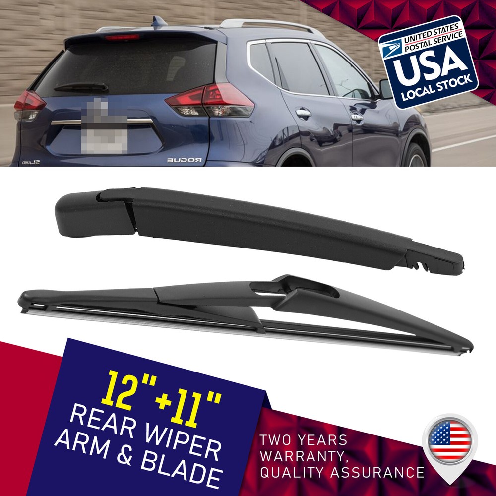 Waterproof Clean 12+11 Wiper Blade Set for 2017-2019 Nissan Rogue Sport