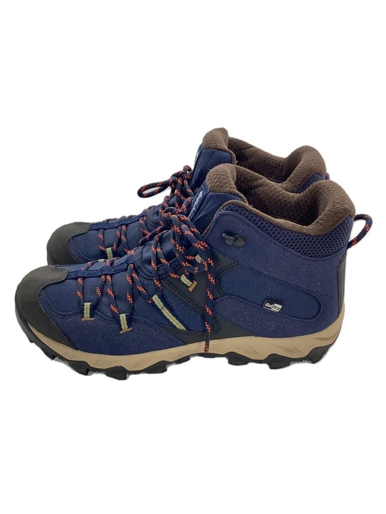 Columbia Trekking Boots 25cm Navy Blue Hiking Shoes YM8135-472