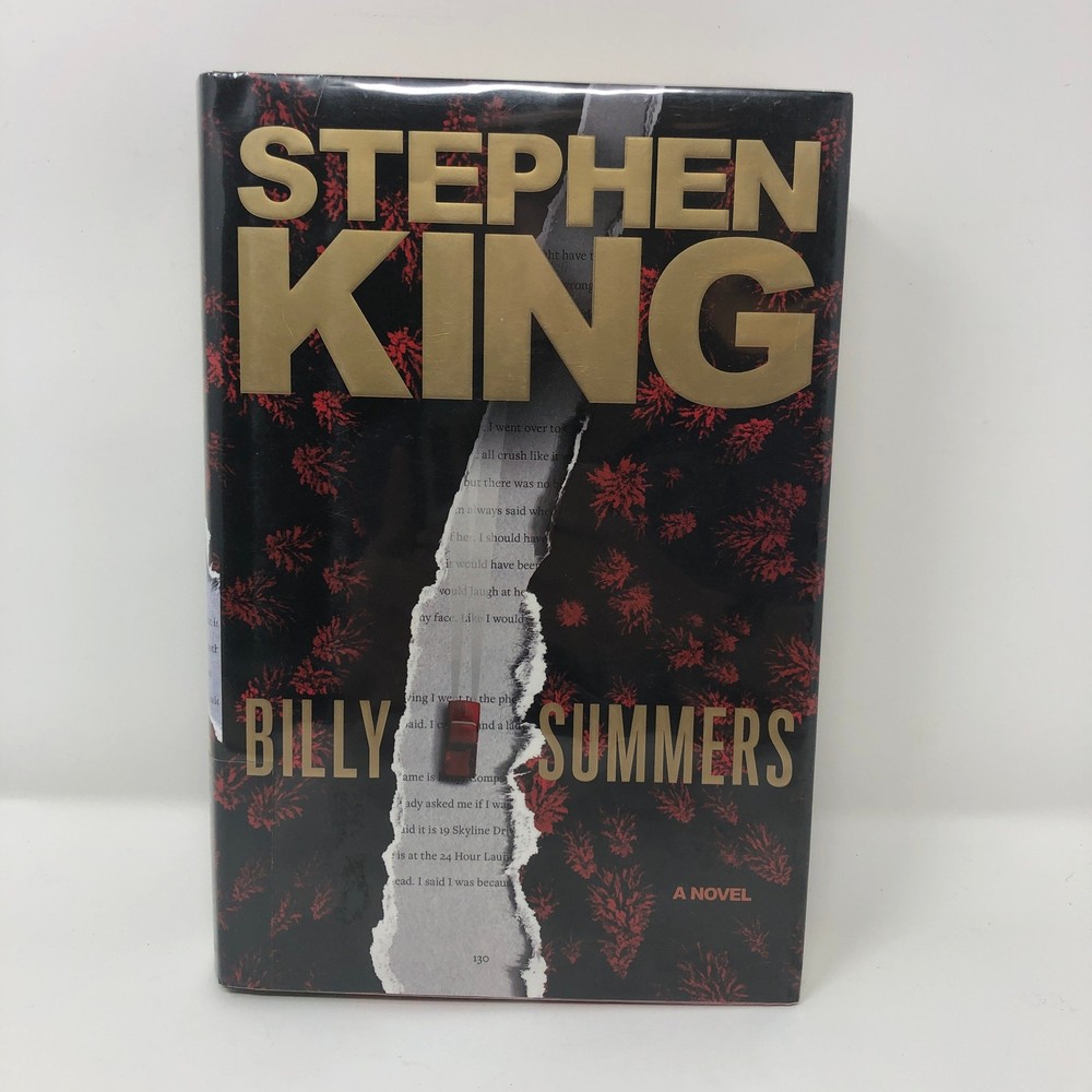 Billy Summers by Stephen King 1st Edition 1st Print 2021 DJ ex-library