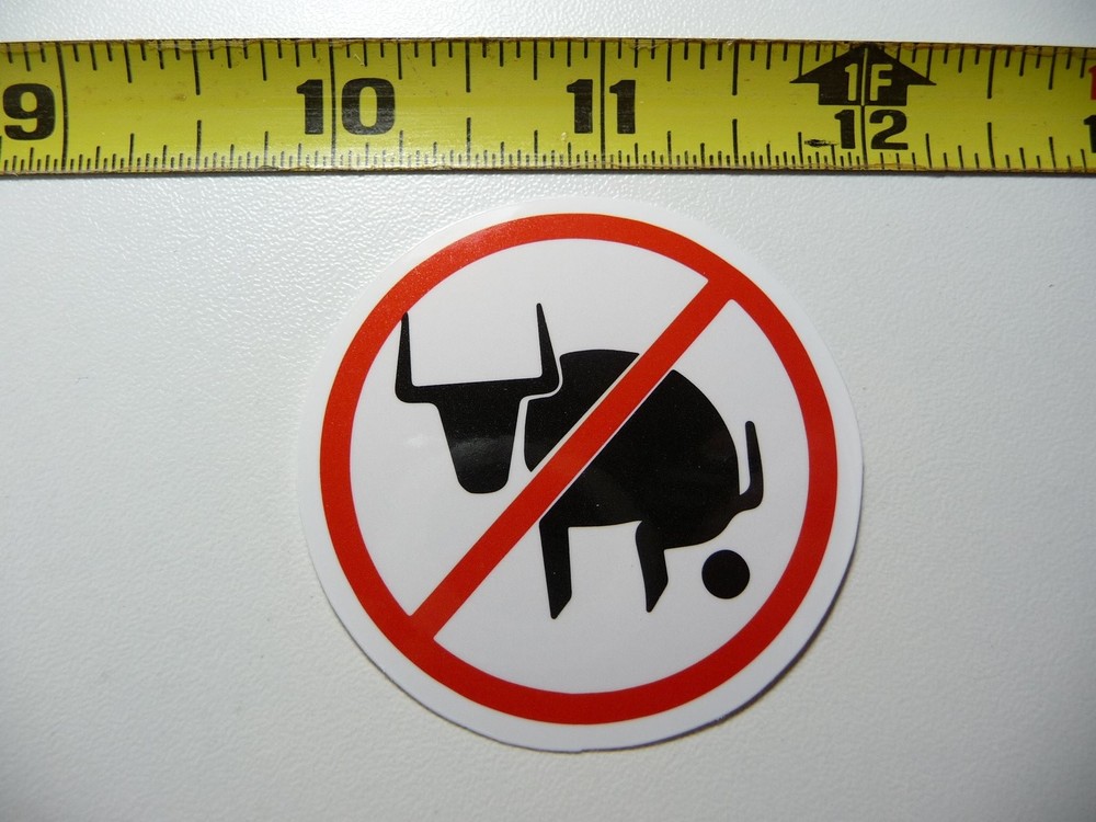AVOID BS BULLS**T DECAL STICKER WORK JOB HARD HAT PRIDE