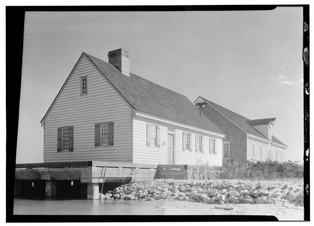 Photo:Yorktown, York County, VA, - Wharf Buildings, State Route 238