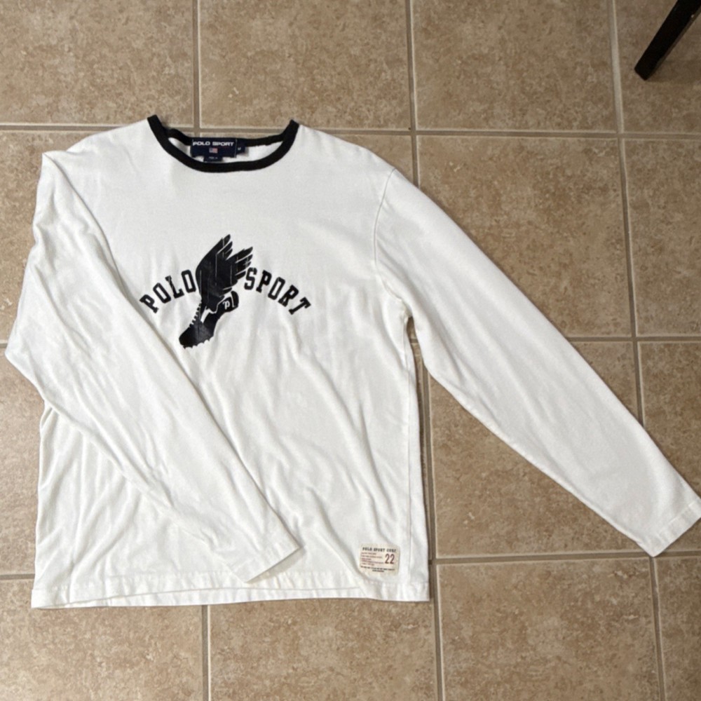 Rare Original owner 90s polo sport long sleeve shirt