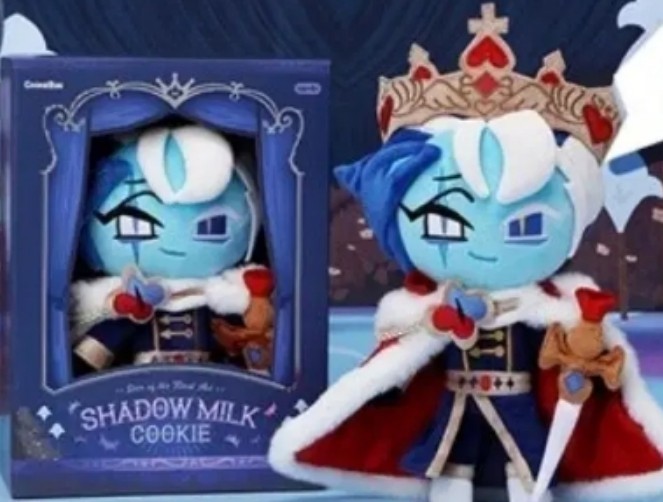 Cookie Run Kingdom Shadow Milk Cookie Plush Star of the Final Act Official