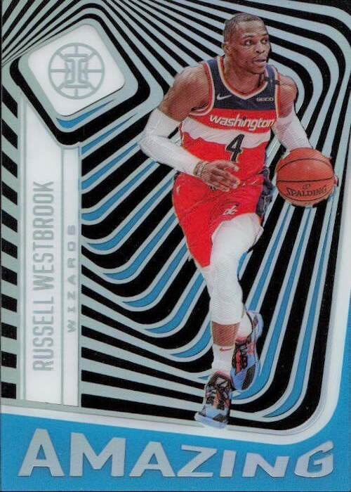 2020-21 Panini Illusions Russell Westbrook #10 Amazing Wizards