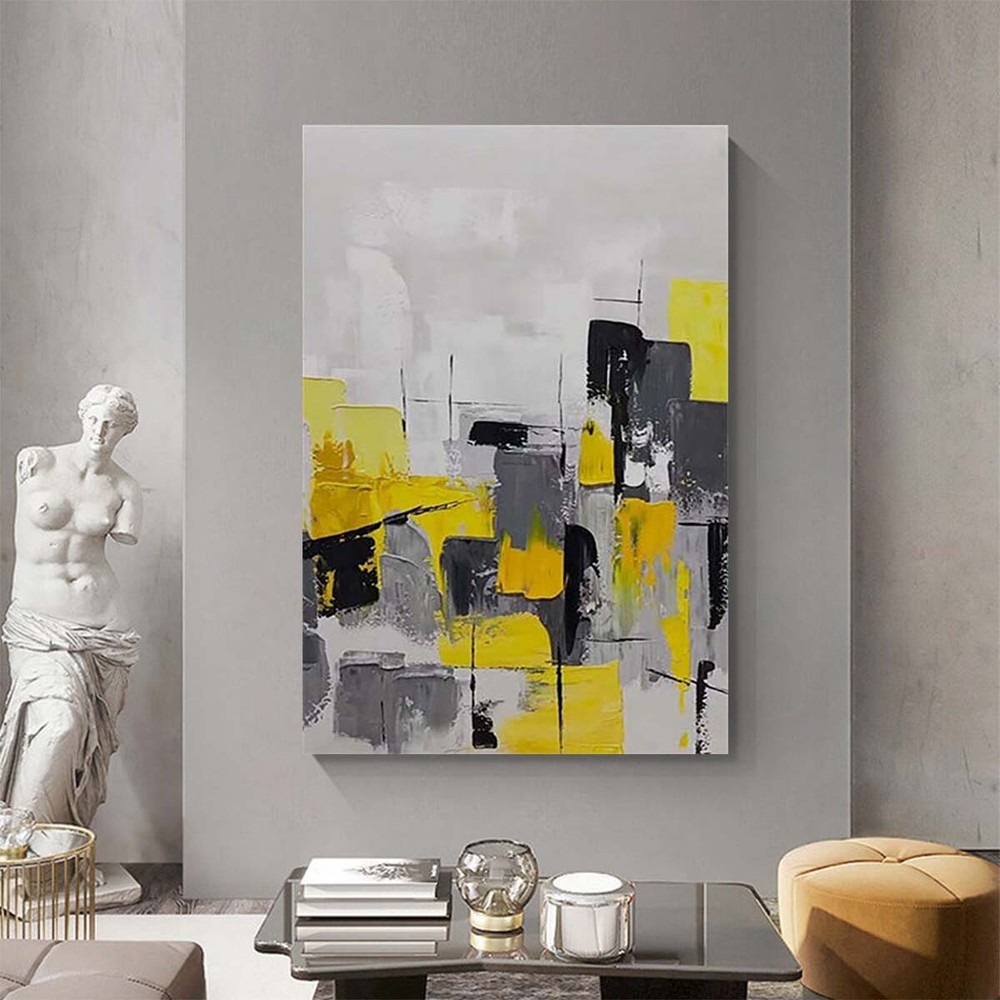 New Textured Canvas Wall Art Decorative Oil Painting 100 Handmade Abstract