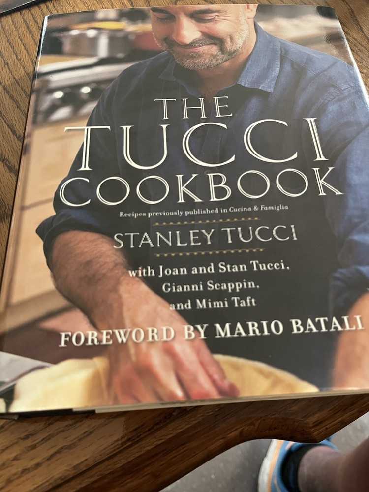 Stanley Tucci Cookbook Hardcover 2012 Recipes and Culinary Stories