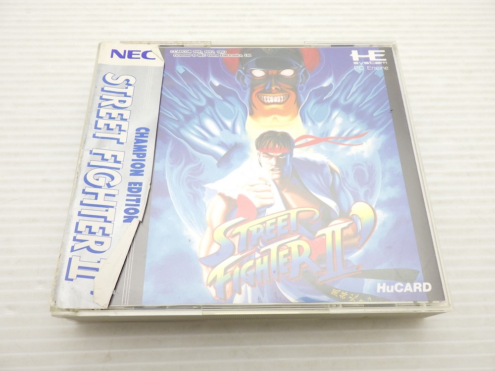 Street Fighter II' Turbo (Dash) PC Engine JP GAME. 9000025394628