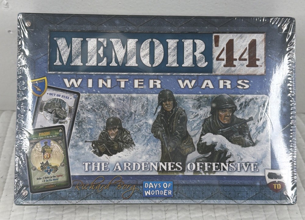Memoir '44 Winter Wars Board Game Expansion WWII War Tabletop Days of Wonder NEW