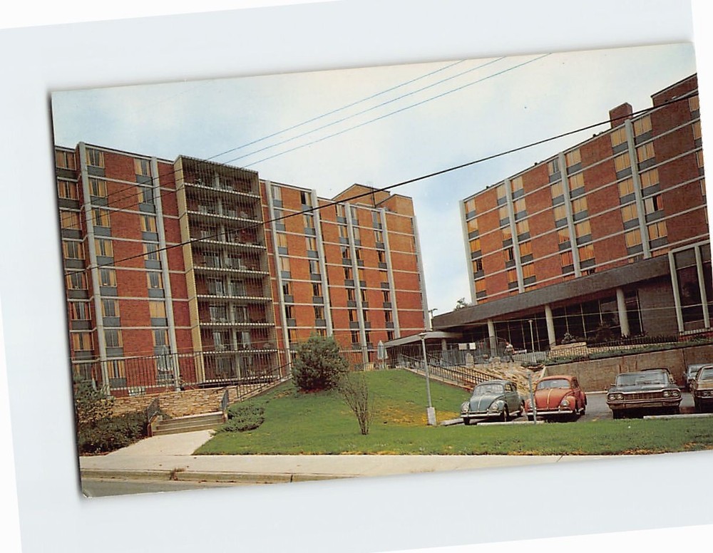 Postcard Lewis & Clark Residence Center University of Missouri Columbia Missouri