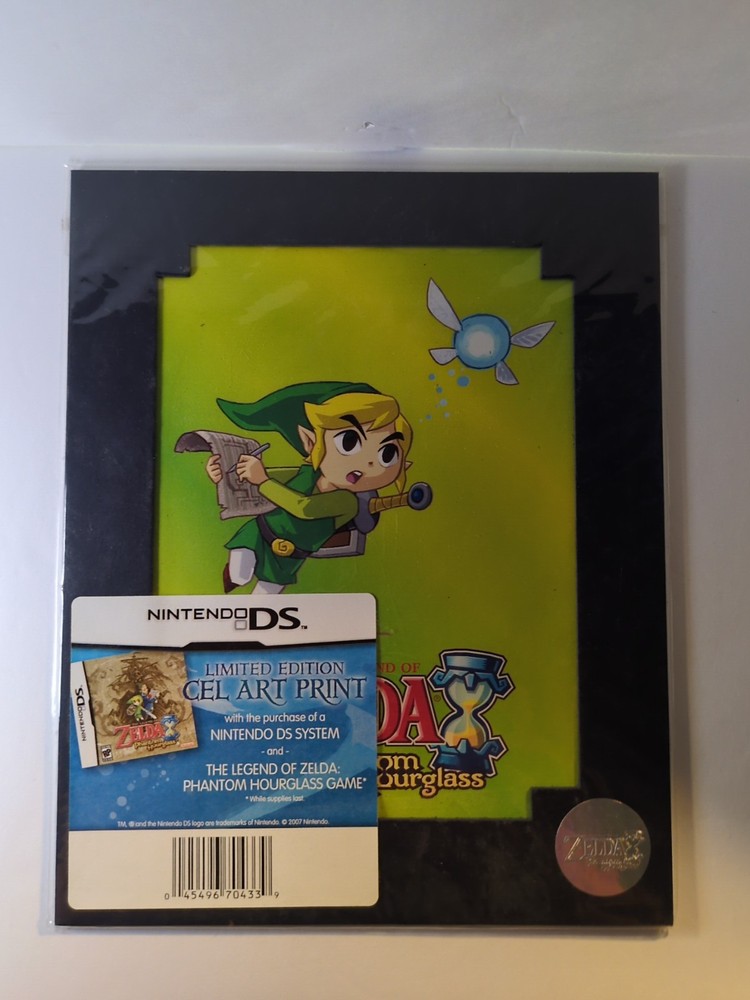 The Legend of Zelda: Phantom Hourglass Limited Edition Cel Art w/ numbered COA